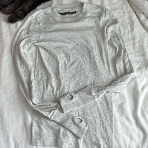 Enza Costa Cashmere Crew Neck Sweater